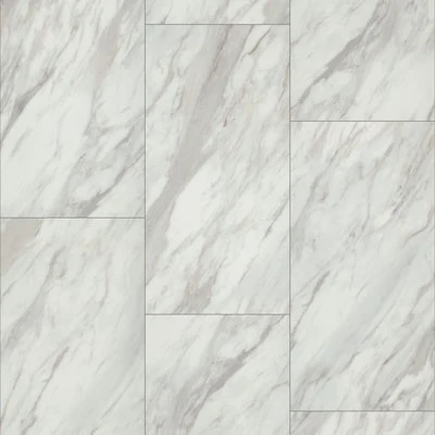 SMARTCORE Pro Pro By COREtec Floors Gardena 20-mil x 12-in W x 24-in L Waterproof Click Lock Marble look Luxury Vinyl Tile Flooring ( 15.83-sq ft Carton )