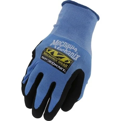 MECHANIX WEAR Blue Nitrile dipped Nylon 1 -Pairs