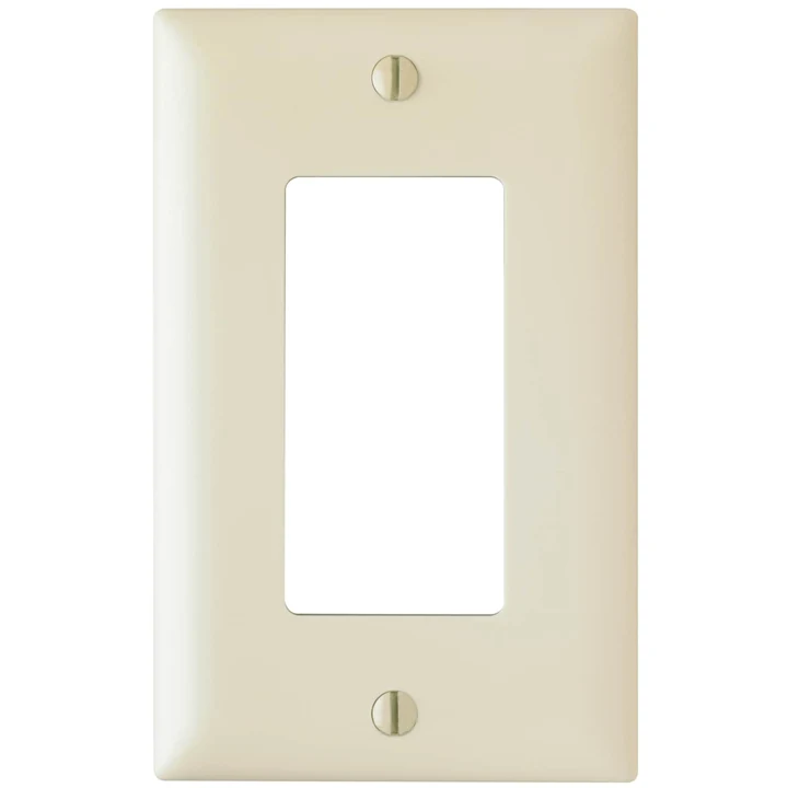 Pass Seymour Legrand 1 Gang Light Almond Single Decorator Midsize Wall Plate