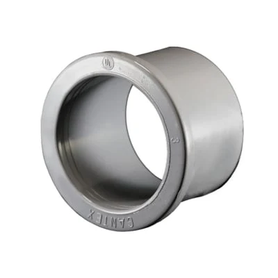CANTEX 1 1 4 in Combination Connector Schedule 40 PVC Compatible Schedule 80 PVC Compatible Conduit Fitting