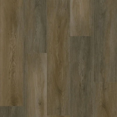 Style Selections Brunette Oak 12-mil x 7-in W x 48-in L Waterproof Click Lock Luxury Vinyl Plank Flooring ( 23.36-sq ft Per Carton )