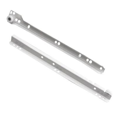 Richelieu 19.69-in Side Mount White Drawer Slide 75-lb Load Capacity 2 -Pieces