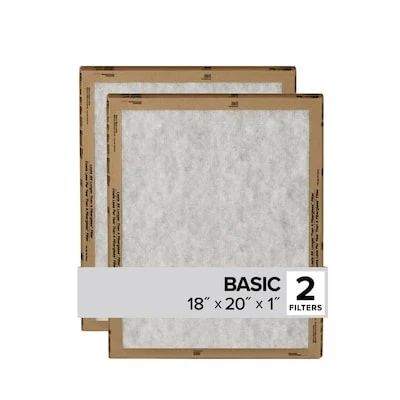 Filtrete 18 x 20 x 1 MERV 1 Flat Panel Basic Flat Air Filter 2 -Pack