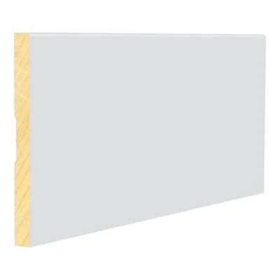 RELIABILT 1/2-in x 5-1/4-in x 8-ft Craftsman Primed Finger Jointed Pine 431 Baseboard Moulding