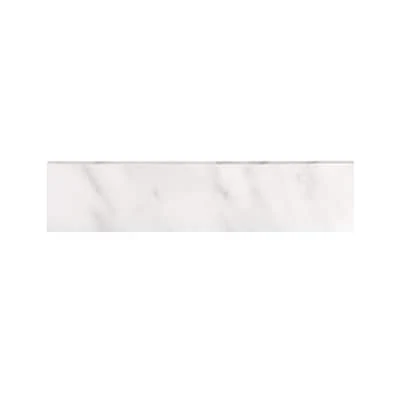 allen + roth Arabescato White 3-in x 12-in Polished Porcelain Marble look Floor and Wall Tile ( 0.22-sq ft / Piece )