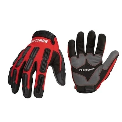 CRAFTSMAN M Red Polyester Mechanical repair Gloves 1 -Pairs