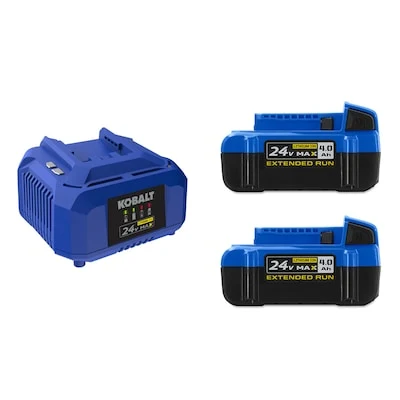Kobalt 24V 4Ah battery starter kit