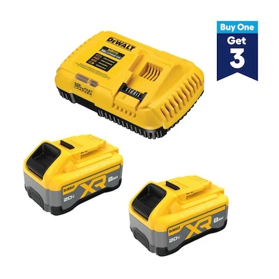 DEWALT 20V MAX XR 8Ah starter kit
