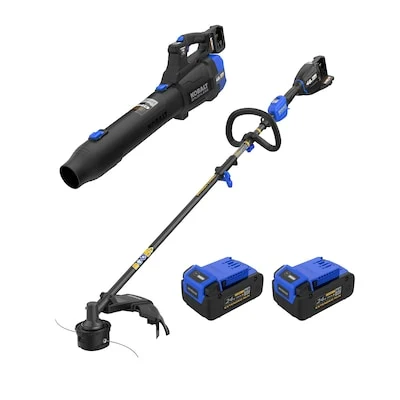 Kobalt 48V MAX trimmer + blower kit